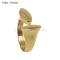 Chins Manufacturer Stainless Steel Jewelry 2 gram gold ring for women